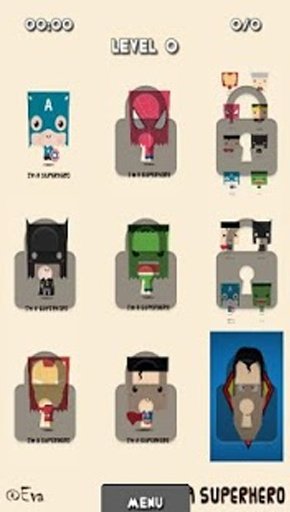 Superhero Puzzle Game截图7