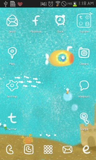 Water Castle go launcher theme截图10