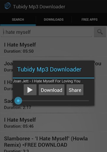 Tubidy Mp3 Downloader截图4