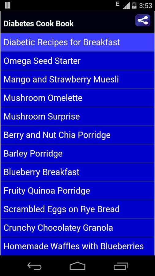 Diabetes cookbook截图6