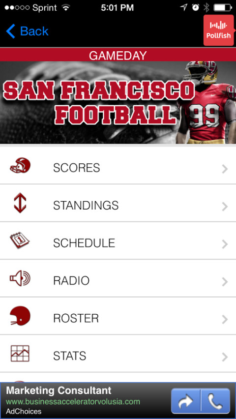 San Francisco Football STREAM截图7