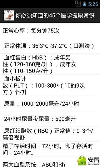 必知的45个医学健康常识截图4