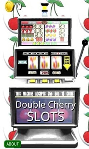 3D Double Cherry Slots - Free截图3