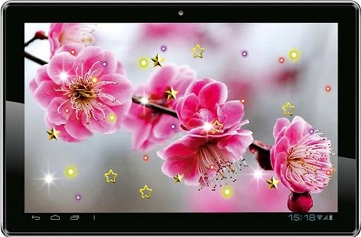 Sakura Spring Garden HD LWP截图4