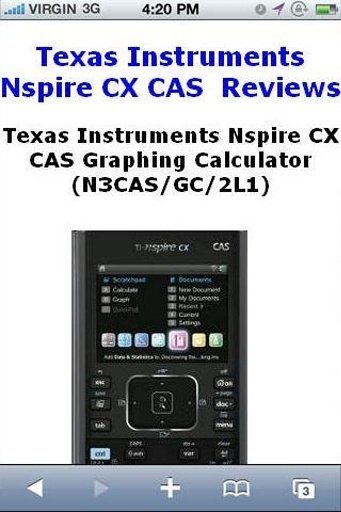 CAS Graphing Calculator Review截图2