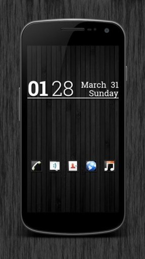 Minimal Wood Frames Black截图1