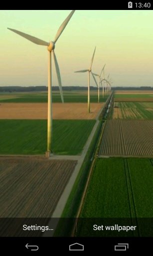 Windmills Video Live Wallpaper截图2