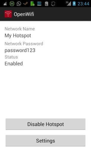 OpenWifi - Personal Hotspot截图1