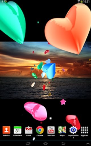 Power Up - Free Hearts live wallpaper截图9