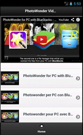 PhotoWonder Video Guide截图4