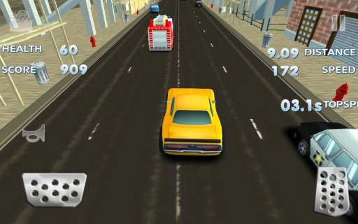 Toon Traffic Racing截图3