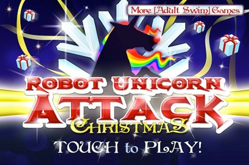 Robot Unicorn Attack Christmas截图1