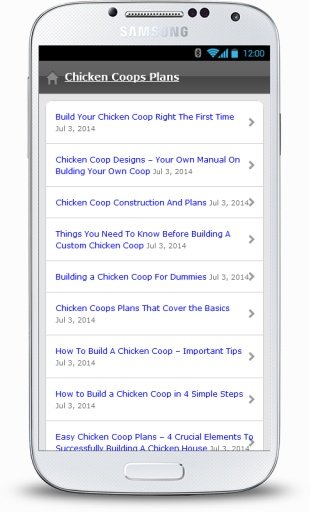 Chicken Coops Plans Easy截图4