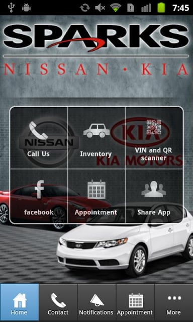 Sparks Nissan Kia截图5