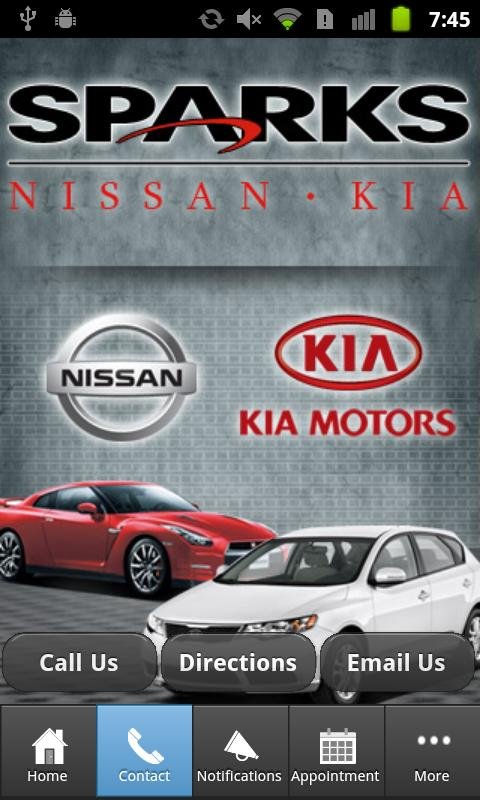 Sparks Nissan Kia截图1