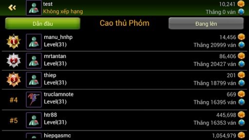 Phỏm, Chắn, Li&ecirc;ng, Tiến l&ecirc;n...截图2