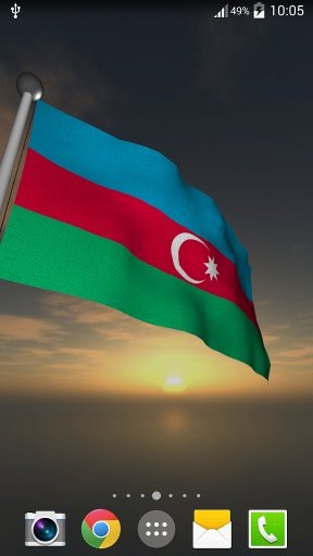 Azerbaijan Flag - LWP截图1