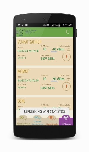 WiFi Analyzer and Surveyor截图3