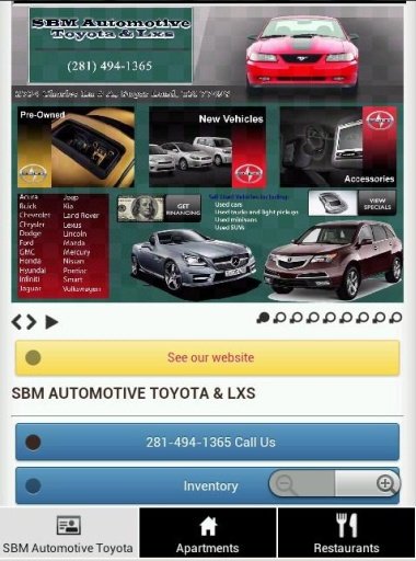 SBM Automotive Toyota Lxs截图1