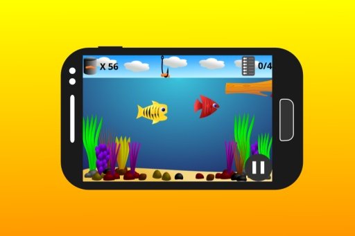 Aquafishing - 2D Fishing Game截图1