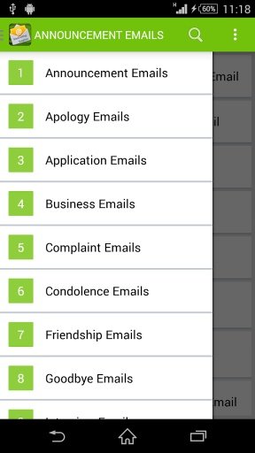 Email Writing Templates截图6