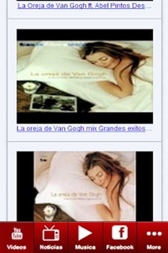 La Oreja de Van Gogh: Videos截图2