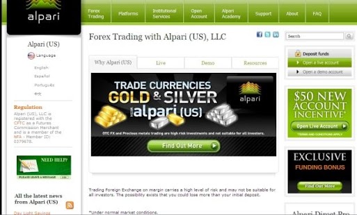 Alpari Trading截图2