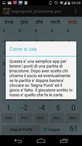 segnapunti briscolone PRO截图1