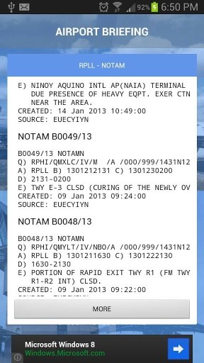 Airport Briefing Lite截图2