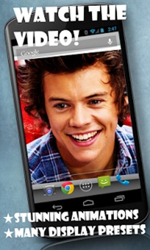 Harry Styles live wallpaper截图1