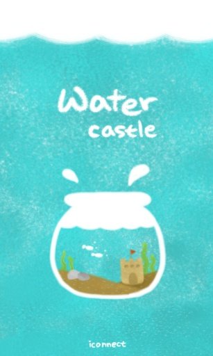 Water Castle go launcher theme截图2