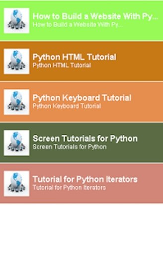 Python Tutorial截图2