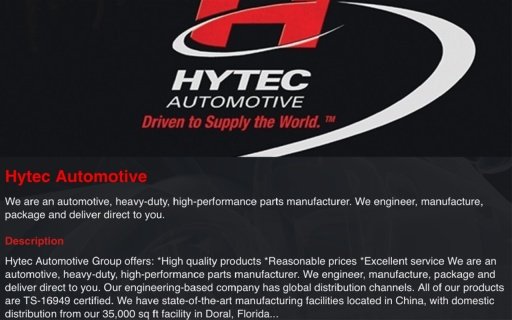 Hytec Automotive Group, LLC.截图2