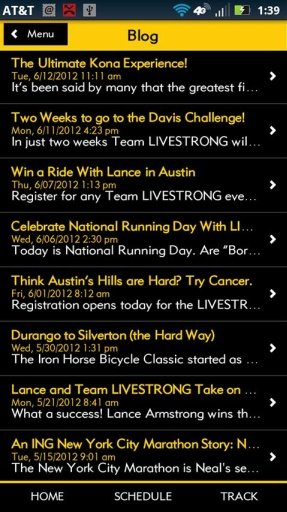 Team LIVESTRONG截图1