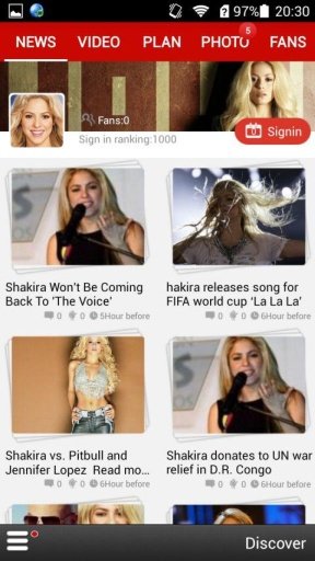 Shakira FansClub截图4