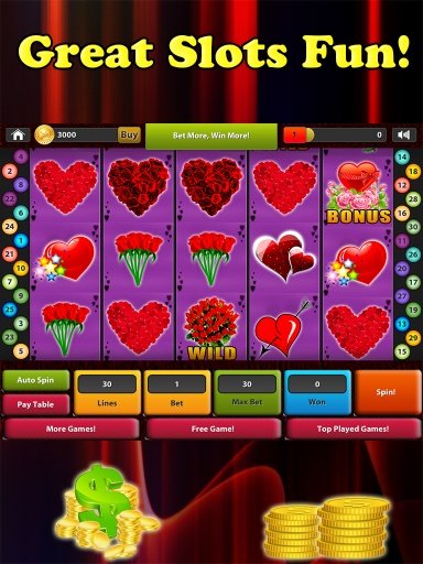 Valentine Slots Bonanza截图2