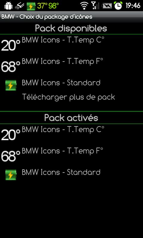 BMW Icons - Black XDA Circle Palin截图3