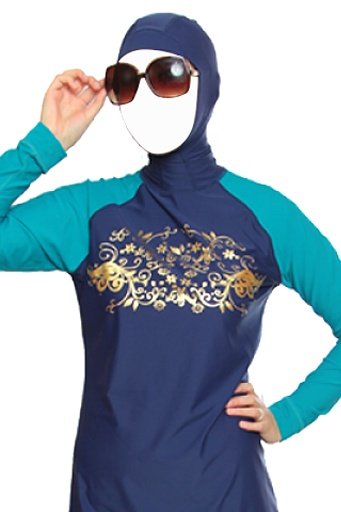 Burka Women Swim Photomontage截图5