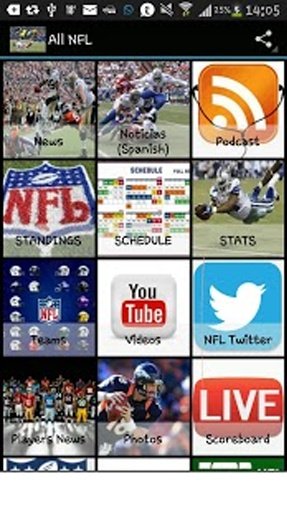 所有NFL - 美式足球截图2