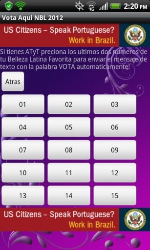 Vote for your Belleza Latina截图5