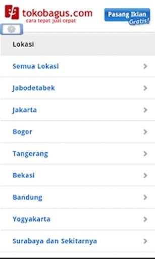 Mobile Web Tokobagus.com截图7