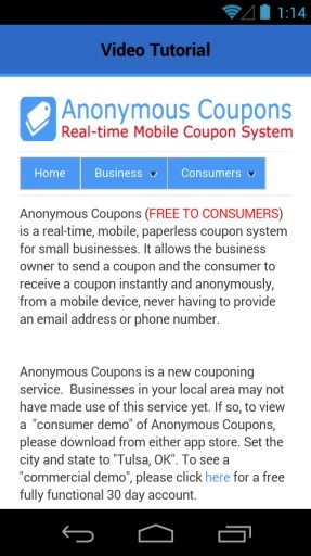 Anonymous Coupons截图5