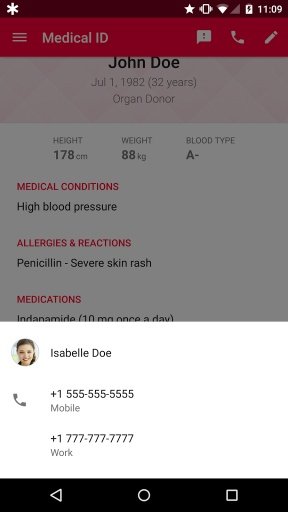 Medical ID (free)截图6