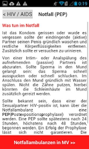 AIDS-Hilfe Westmecklenburg App截图3