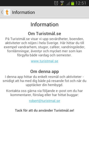 S&ouml;k Turistm&aring;l.se截图1