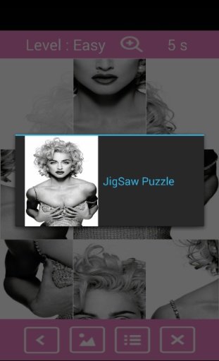 Madonna Puzzle Game HD截图2