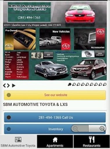 SBM Automotive Toyota Lxs截图3