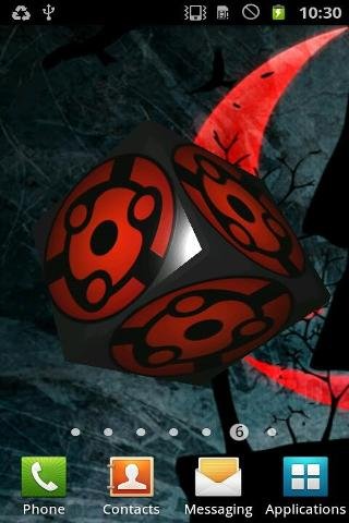 Sharingan 3D Live Wallpaper截图1