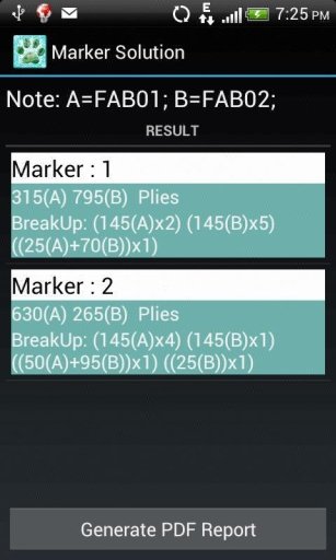 Cut Order Plan Pro截图6