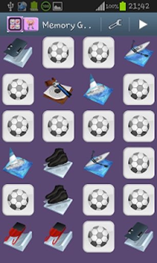 Memory Game - Sports截图1